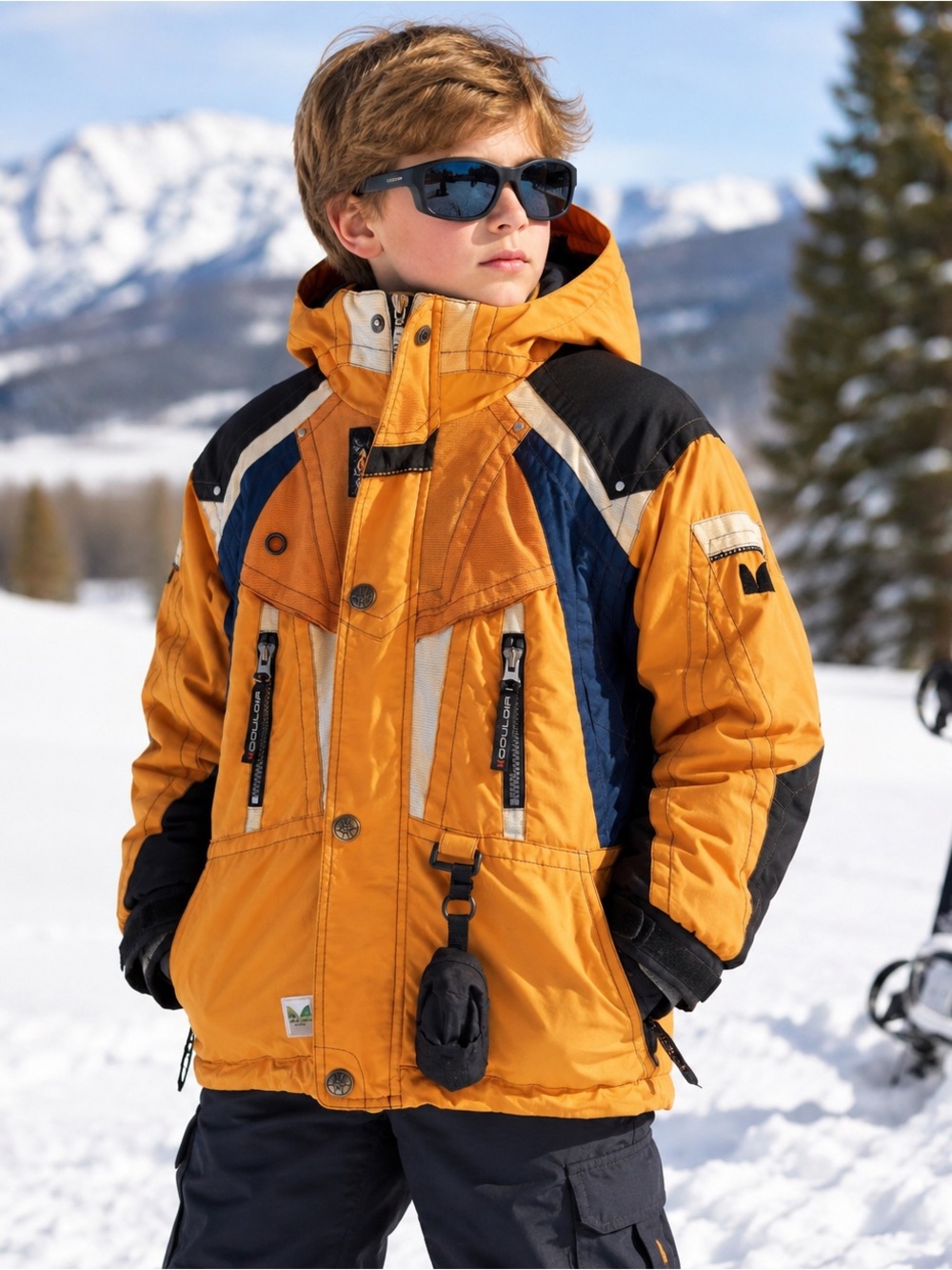 Couloir Boys Insulated Ski Snowboard Jacket Retro Y2K Winter Coat